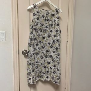 Jill sleeveless linen sundress